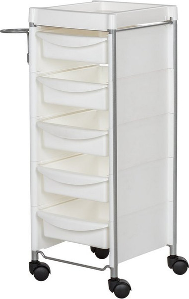 Изображение товара Тележка парикмахерская Элеганс М-04 (белый)