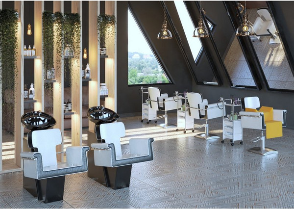 Изображение товара Тележка парикмахерская Элеганс М-09 (фиолетовый)