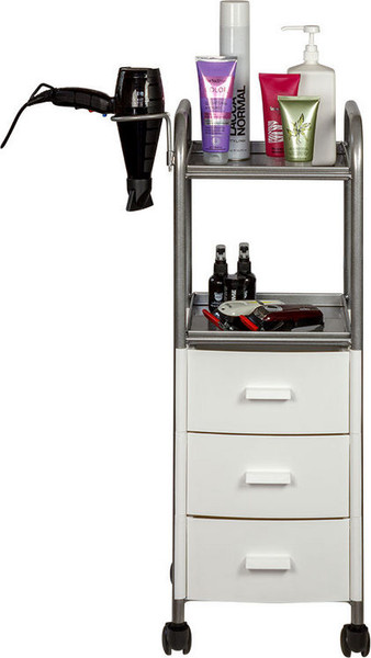 Изображение товара Тележка парикмахерская Элеганс Глорис - 09 (белый)