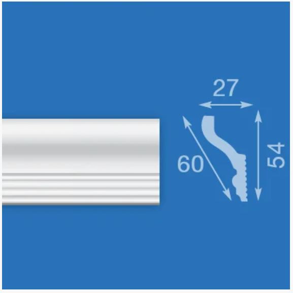 Изображение товара Плинтус потолочный FORMAT 06013Е 27x54