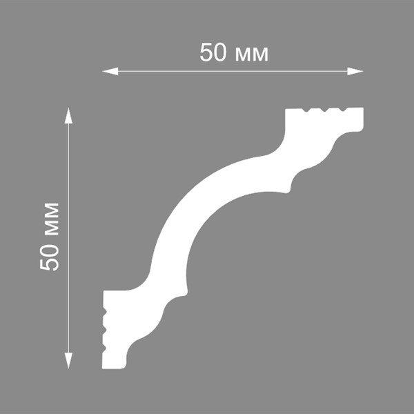Изображение товара Плинтус потолочный FORMAT 07006Е 50x50
