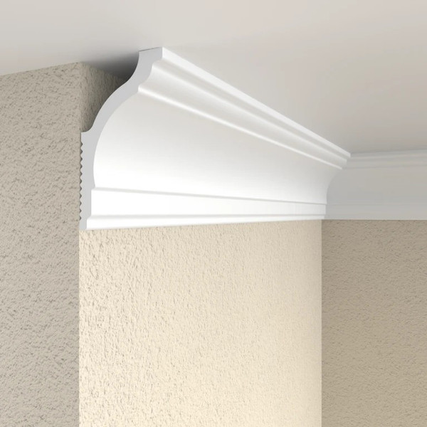 Изображение товара Плинтус потолочный FORMAT 08018Е 40x70