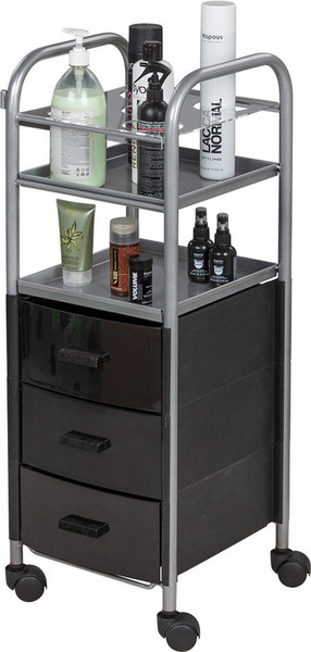 Изображение товара Тележка парикмахерская Элеганс Синди - 02 (черный)