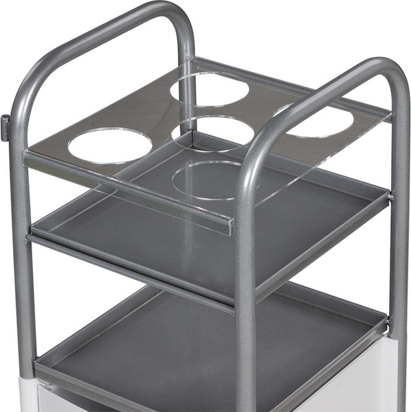 Изображение товара Тележка парикмахерская Элеганс Синди - 02 (белый)