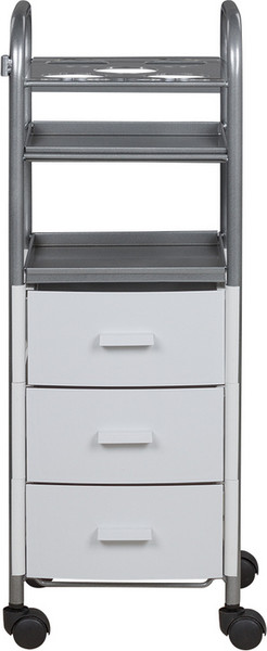 Изображение товара Тележка парикмахерская Элеганс Синди - 02 (белый)