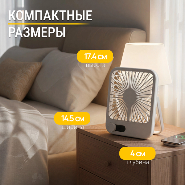 Изображение товара Вентилятор Sundays Home 650100272B (белый)