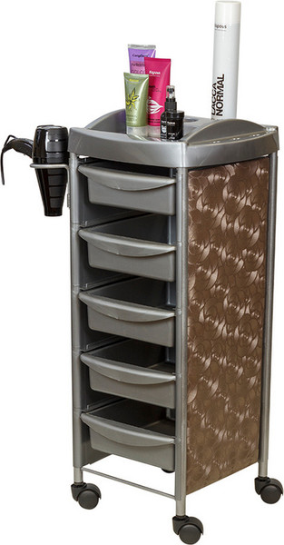 Изображение товара Тележка парикмахерская Элеганс М-03 Next Декор (серый)