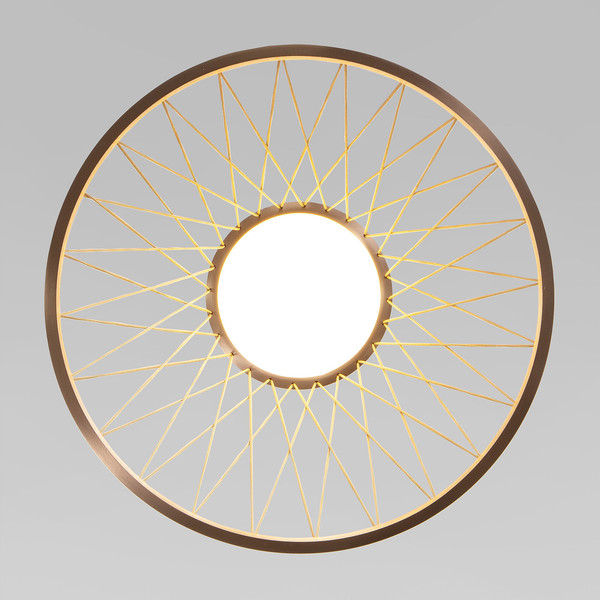 Изображение товара Потолочный светильник Евросвет Cesta 40016/1 LED (коричневый)