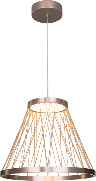 Изображение товара Потолочный светильник Евросвет Cesta 40016/1 LED (коричневый)