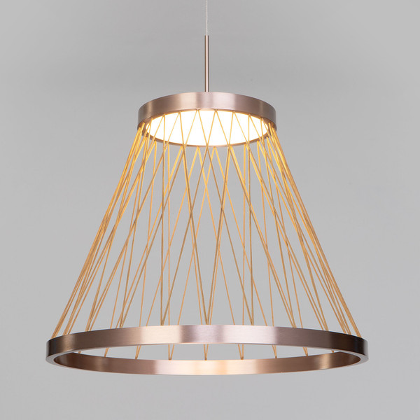 Изображение товара Потолочный светильник Евросвет Cesta 40016/1 LED (коричневый)