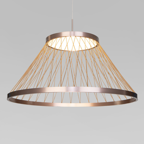 Изображение товара Потолочный светильник Евросвет Cesta 40017/1 LED (коричневый)