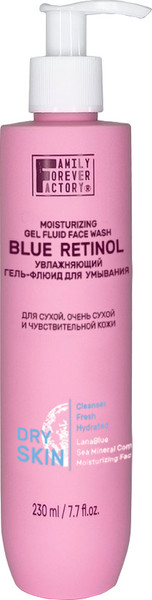 Изображение товара Гель для умывания Family Forever Factory Увлажняющий гель-флюид для сухой/очень сухой/чувствительной кожи (230мл)
