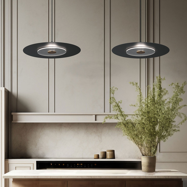 Изображение товара Потолочный светильник Евросвет Kontur 40030/1 LED (черный)