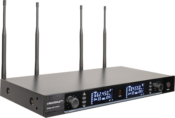 Изображение товара Радиосистема микрофонная Rockdale Pro Stage 220 Vocal