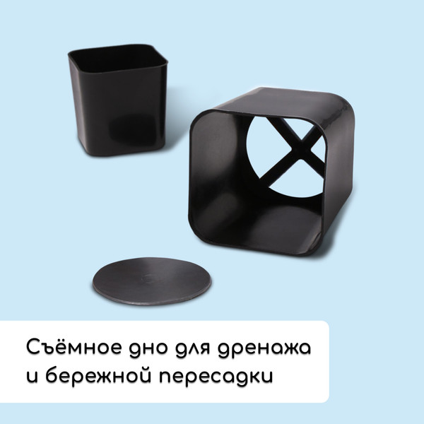 Изображение товара Набор горшков для рассады GREENGO 40x19.5см (10шт, микс)