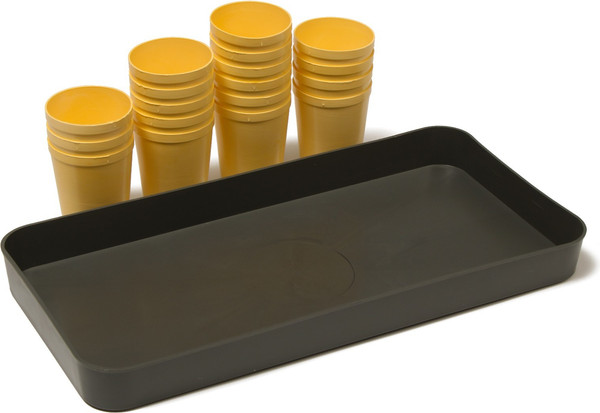 Изображение товара Набор горшков для рассады GREENGO 40x20см (18шт, микс)