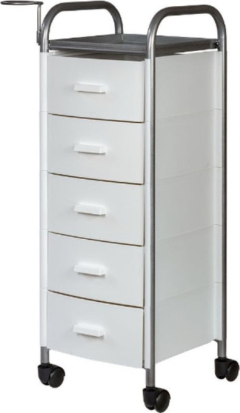 Изображение товара Тележка парикмахерская Элеганс Глорис-02 (белый)