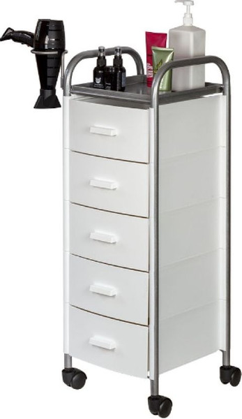 Изображение товара Тележка парикмахерская Элеганс Глорис-02 (белый)