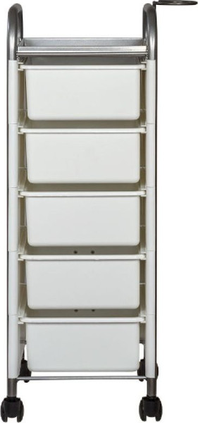 Изображение товара Тележка парикмахерская Элеганс Глорис-02 (белый)