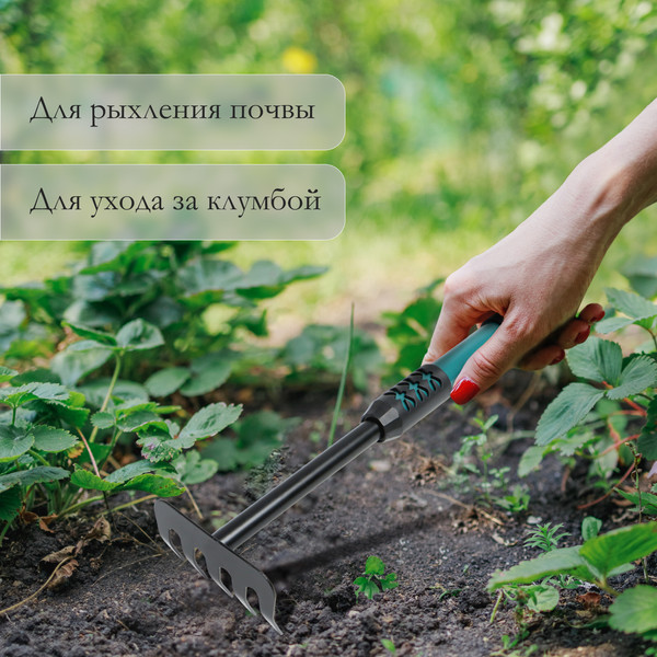 Изображение товара Грабли ручные GREENGO 150773