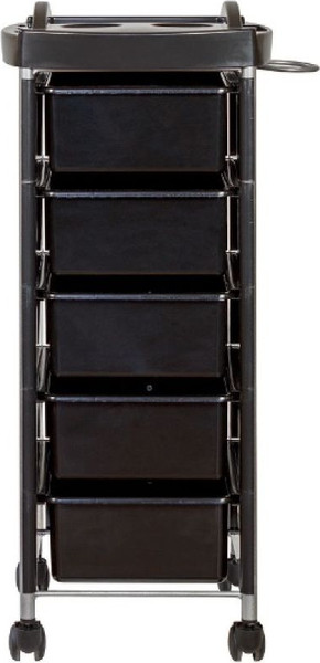 Изображение товара Тележка парикмахерская Элеганс Глорис - 03 (черный)