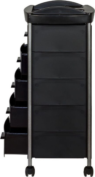 Изображение товара Тележка парикмахерская Элеганс Глорис - 03 (черный)