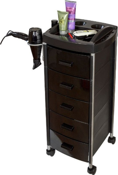 Изображение товара Тележка парикмахерская Элеганс Глорис - 03 (черный)