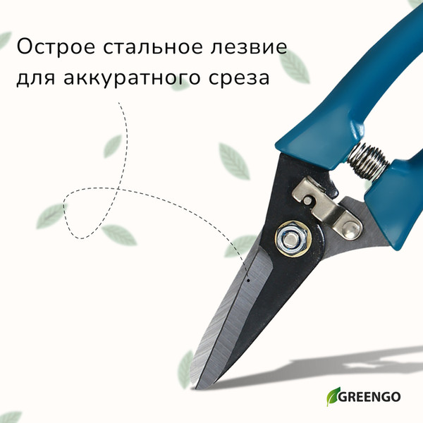 Изображение товара Садовые ножницы механические GREENGO 150785