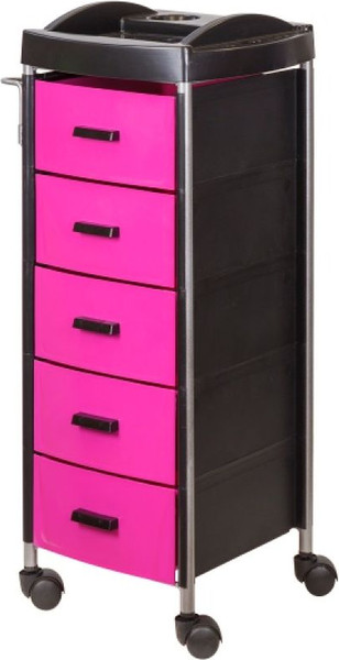 Изображение товара Тележка парикмахерская Элеганс Глорис - 03 (розовый)