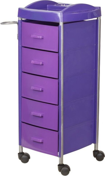 Изображение товара Тележка парикмахерская Элеганс Глорис - 03 (фиолетовый)