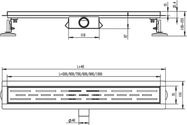 Изображение товара Трап для душа Raglo R652.50.06