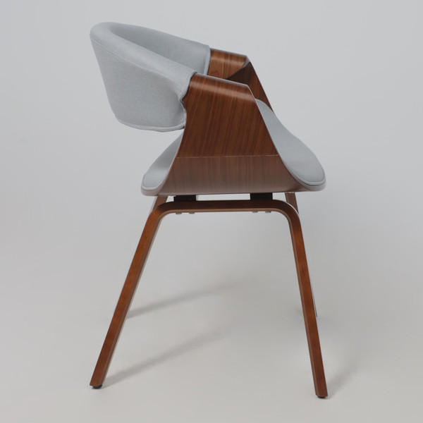 Изображение товара Стул AksHome Dandee (светло-серый/орех)