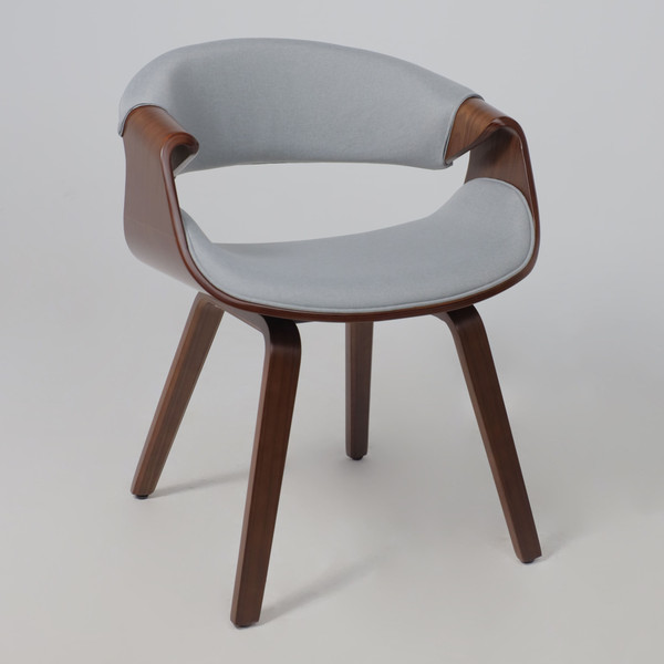 Изображение товара Стул AksHome Dandee (светло-серый/орех)