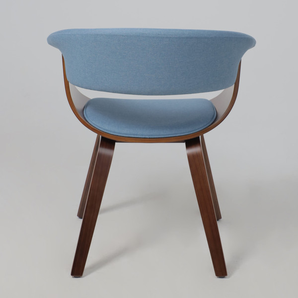 Изображение товара Стул AksHome Mody (ткань, небесный XC188-26/орех)