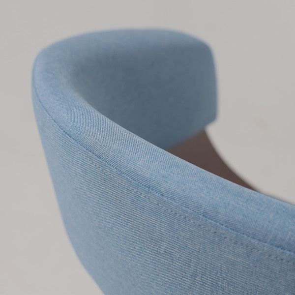 Изображение товара Стул AksHome Mody (ткань, небесный XC188-26/орех)