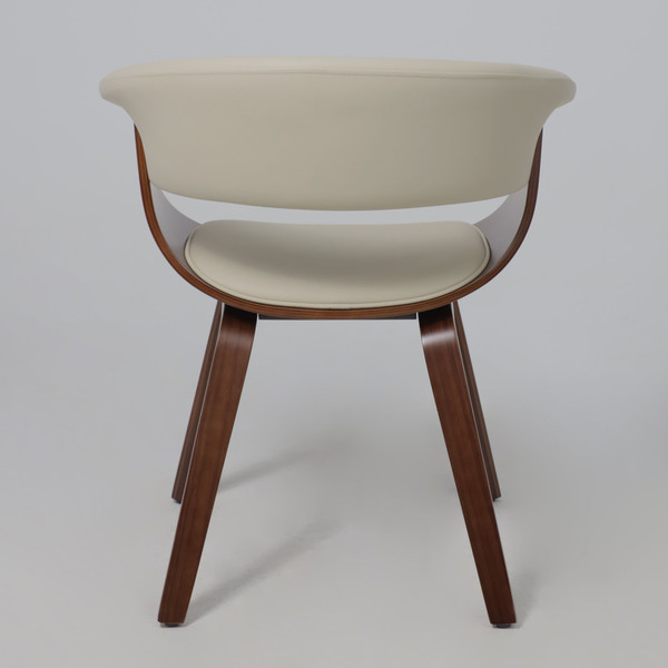 Изображение товара Стул AksHome Mody  (экокожа, кремовый/орех)