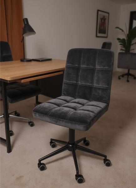 Изображение товара Кресло офисное AksHome Sonata (черный шенилл Ote Canna 460/черный)