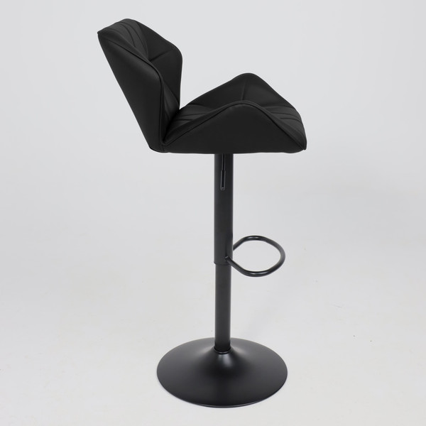 Изображение товара Стул барный AksHome Berlin GB Pegaso (черная экокожа/черный)