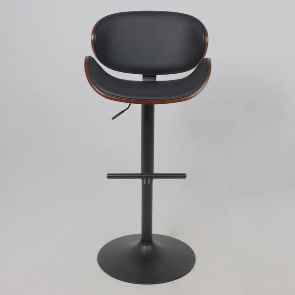 Изображение товара Стул барный AksHome Rocker (экокожа, черный/черный)