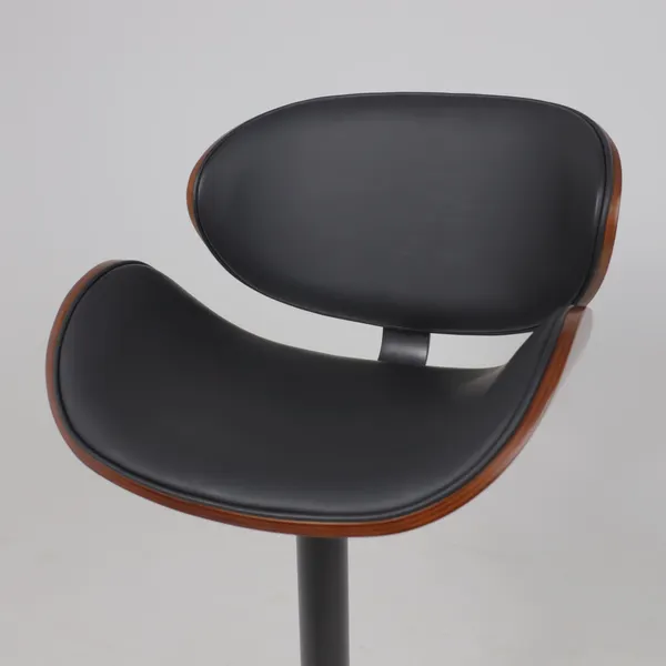 Изображение товара Стул барный AksHome Rocker (экокожа, черный/черный)