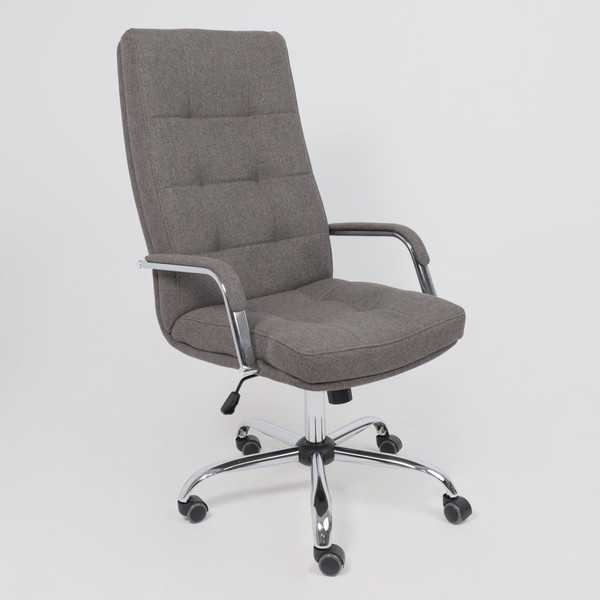 Изображение товара Кресло офисное AksHome Брест 1 (ткань Jazz 06 серый)