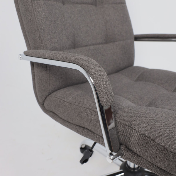 Изображение товара Кресло офисное AksHome Брест 1 (ткань Jazz 06 серый)