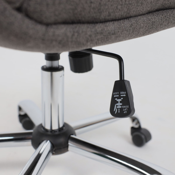 Изображение товара Кресло офисное AksHome Брест 1 (ткань Jazz 06 серый)