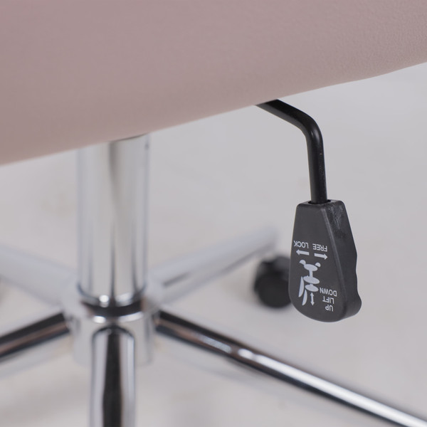 Изображение товара Кресло офисное AksHome Bella Chrome Velluto 37 (велюр/пыльная роза)