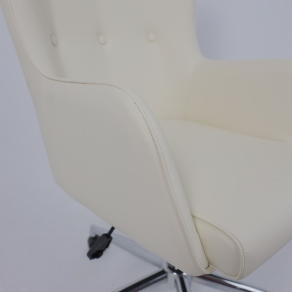Изображение товара Кресло офисное AksHome Bella XL Chrome (Pegasso крем)