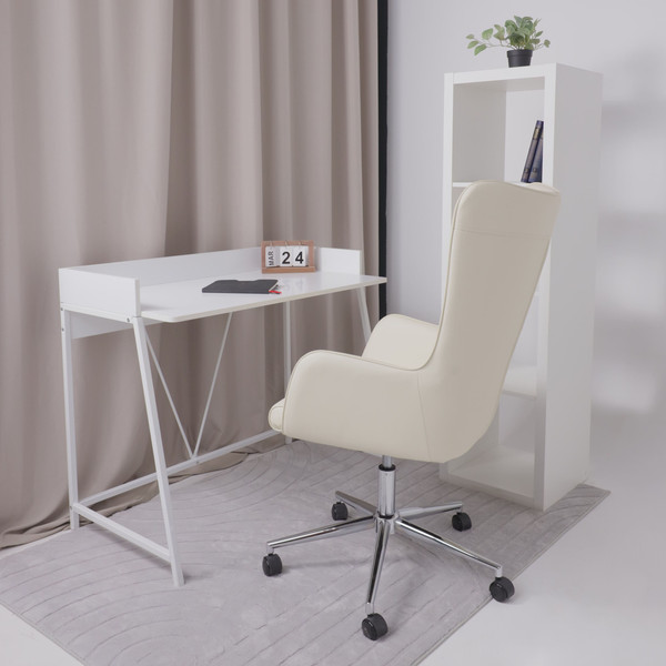 Изображение товара Кресло офисное AksHome Bella XL Chrome (Pegasso крем)
