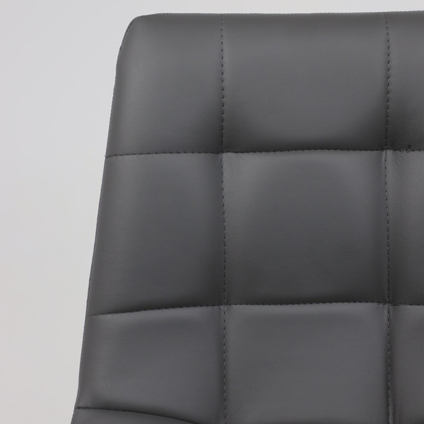 Изображение товара Стул AksHome Рой (темно-серый экокожа/черный)