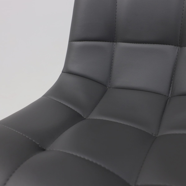 Изображение товара Стул AksHome Рой (темно-серый экокожа/черный)