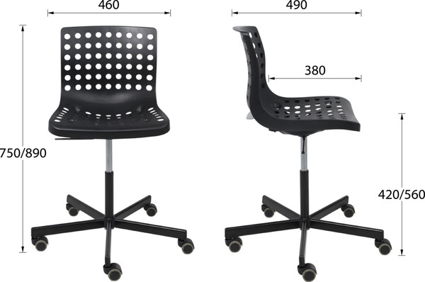 Изображение товара Кресло офисное AksHome Ora (черный)