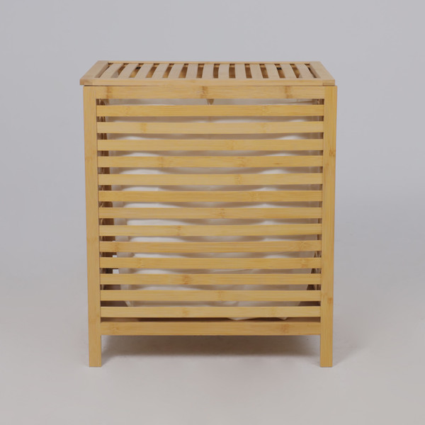 Изображение товара Корзина для белья AksHome Lily 4 (бамбук)